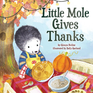 book cover for Little Mole Gives Thanks 